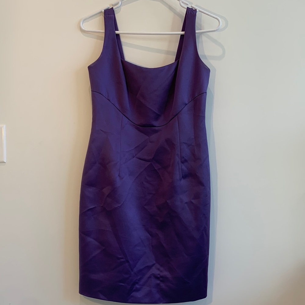 Nicole Miller Purple Cocktail Dress